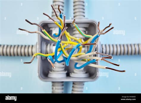 how to fix melted copper wire in junction box|uncovered junction box problems.